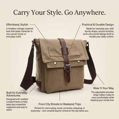 Avero Collective Messenger Bag